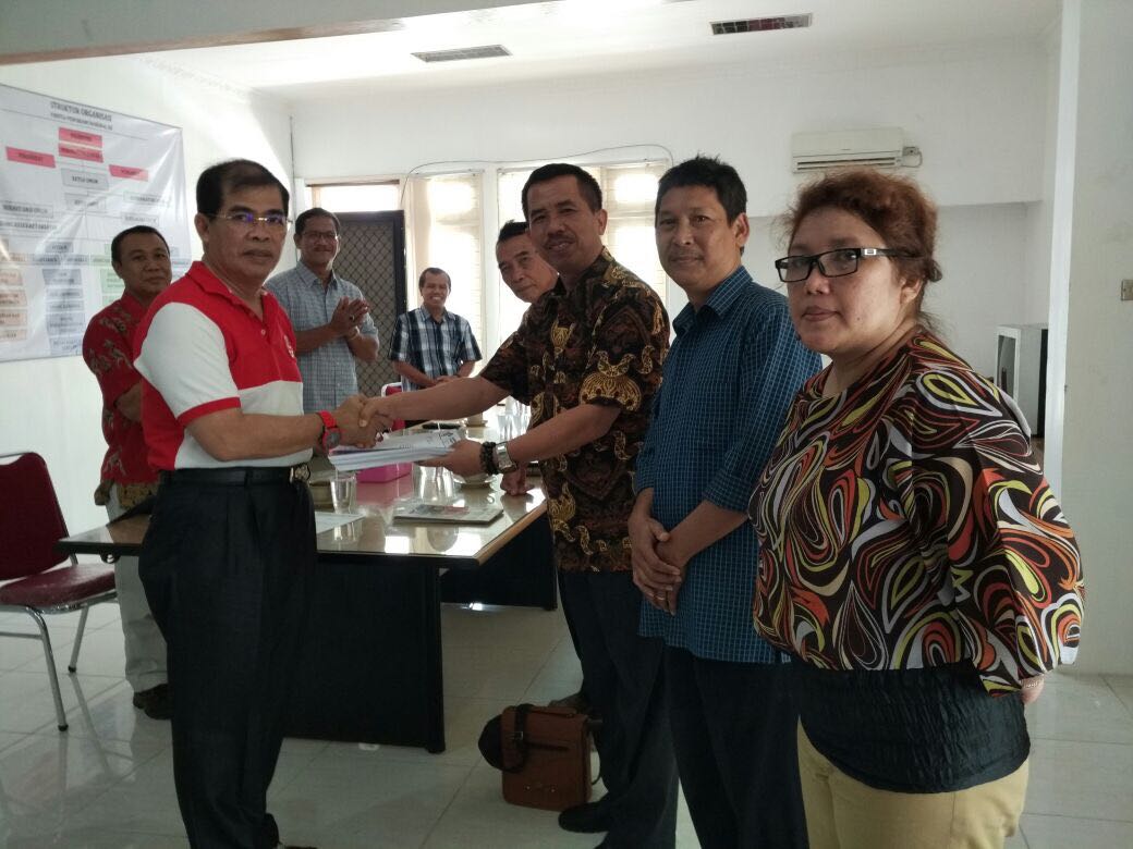 Penyerahan Lagu-Lagu Lomba PESPARAWI Nasional XII Tahun 2018 Kontingen Kalbar