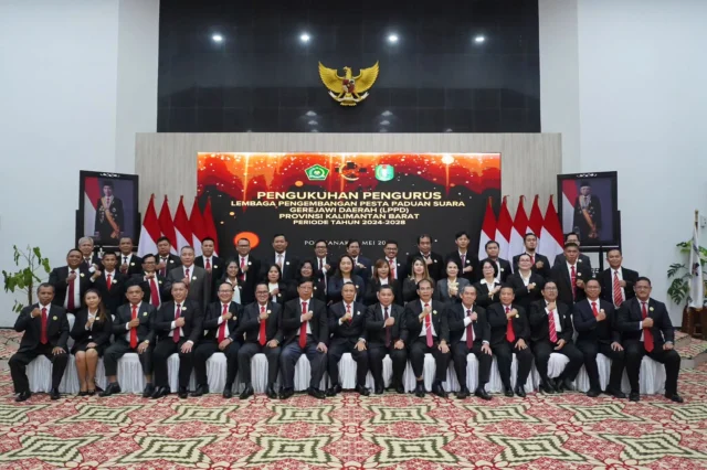 PENGUKUHAN PENGURUS LEMBAGA PENGEMBANGAN PESPARAWI DAERAH (LPPD) PROVINSI KALIMANTAN BARAT 2024 - 2028

#pesparawikalbar #pesparawinasional #pesparawi #pesparawiXkalimantanbarat